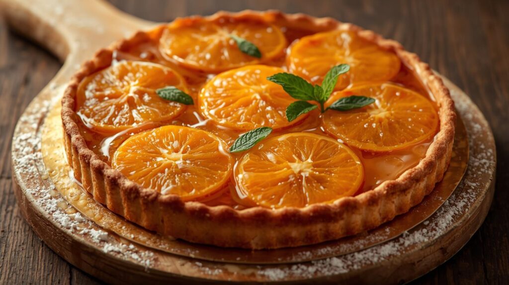 Orange tart recipe fresh orange dessert at home