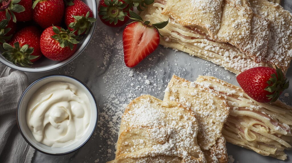 Strawberry mille feuille recipe 