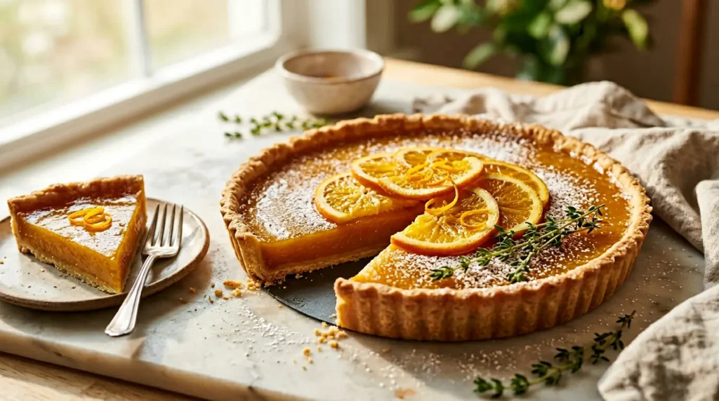 orange tart recipe