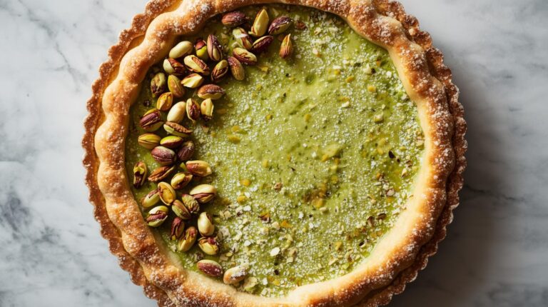 Pistachio Frangipane Tart Recipe