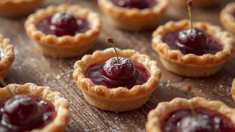 Cherry Pie Mini Tarts