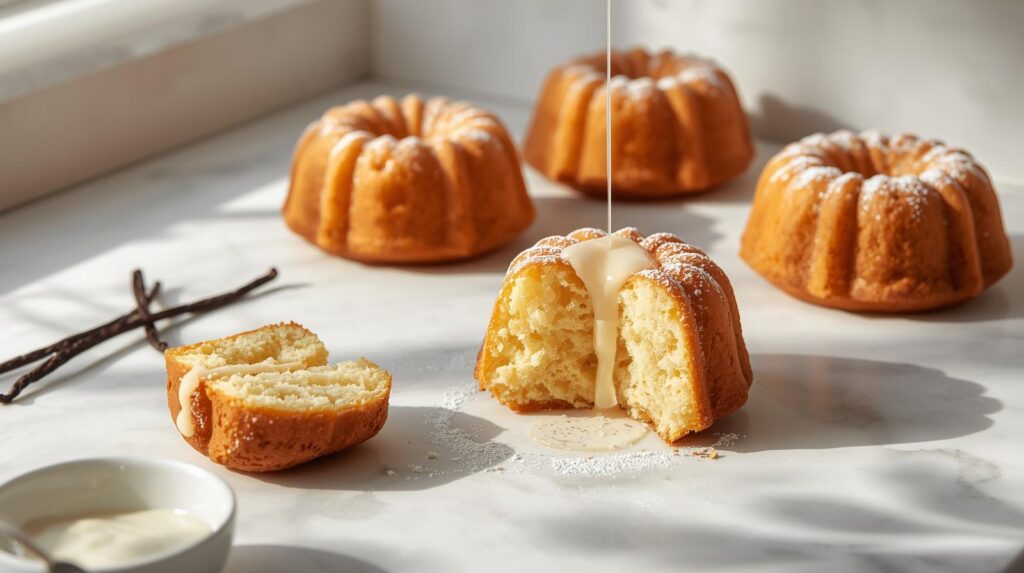 Classic Vanilla Mini Bundt Cake