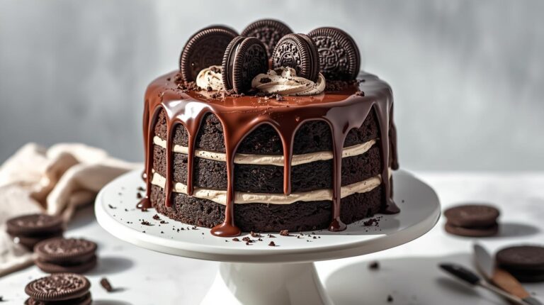 Oreo cake recipe with chocolate