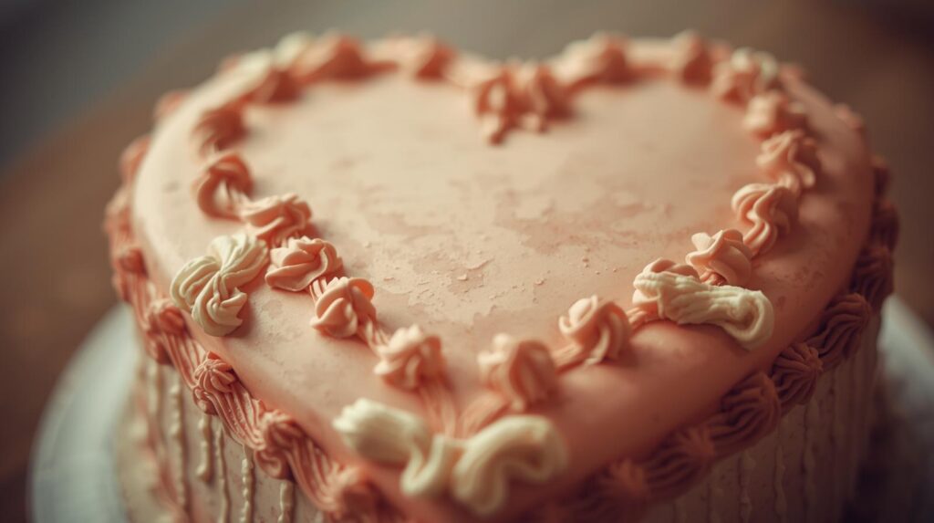 heart cake recipe easy