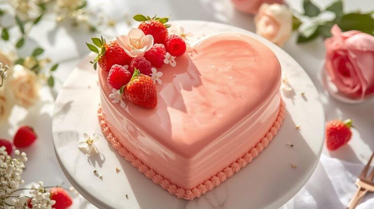 cake heart cake romantic