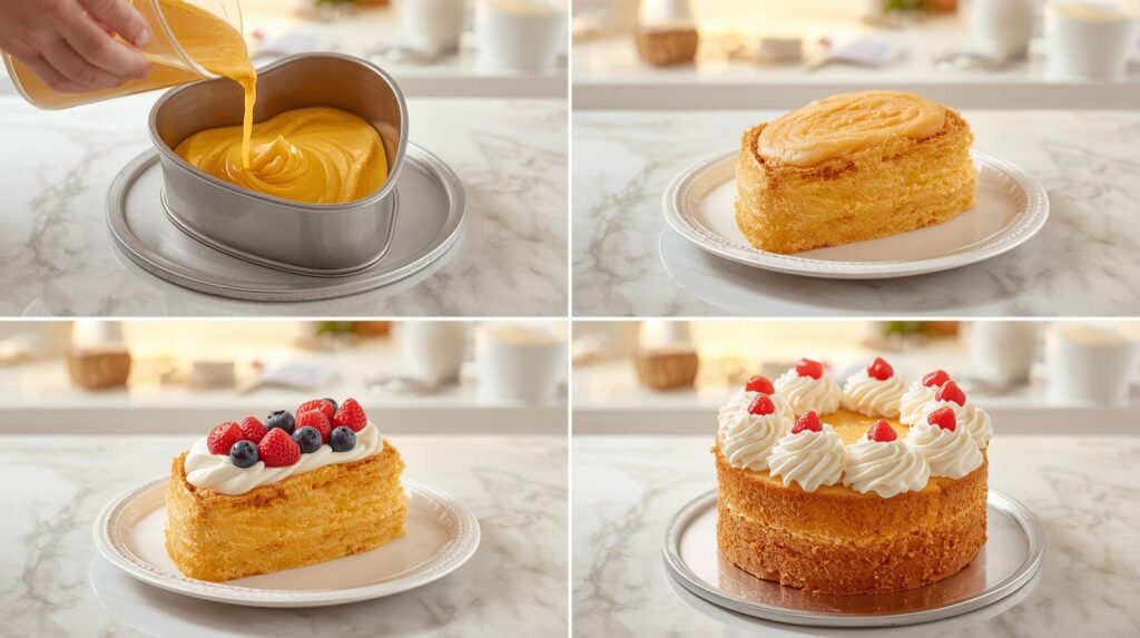 cake hearth cake step by step