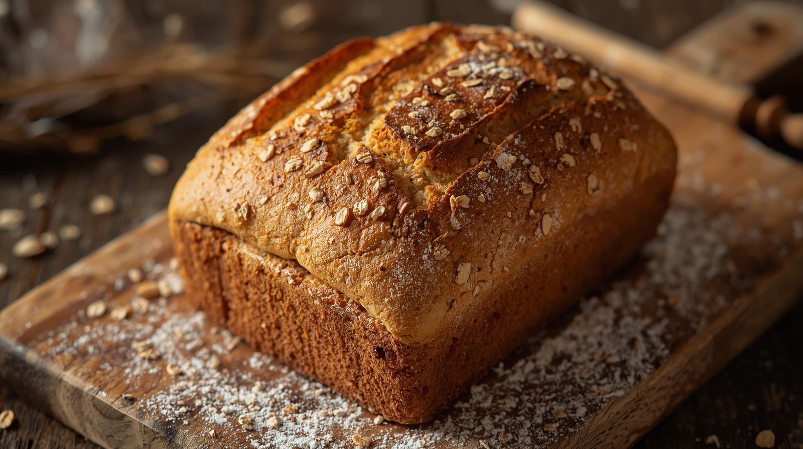 Healthy Oatmeal Bread Recipe