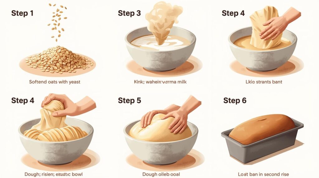 healthy oatmeal bread recipe.