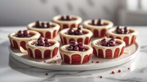 Blueberry mini tarts recipe : Elegant bakery style dessert