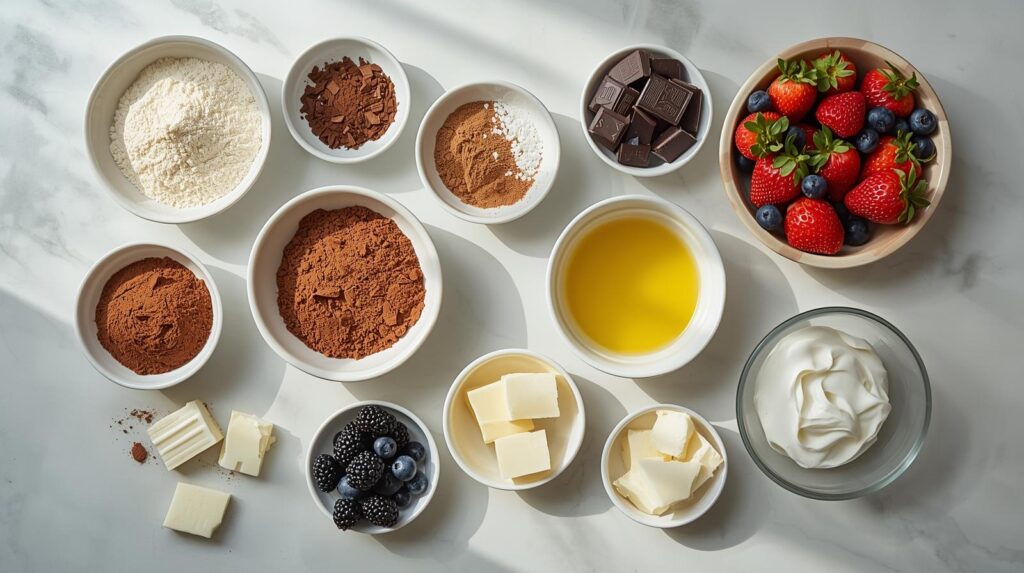 Chocolate dubai berry cake recipe ingredients 