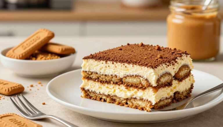 Tiramisu lotus biscoff