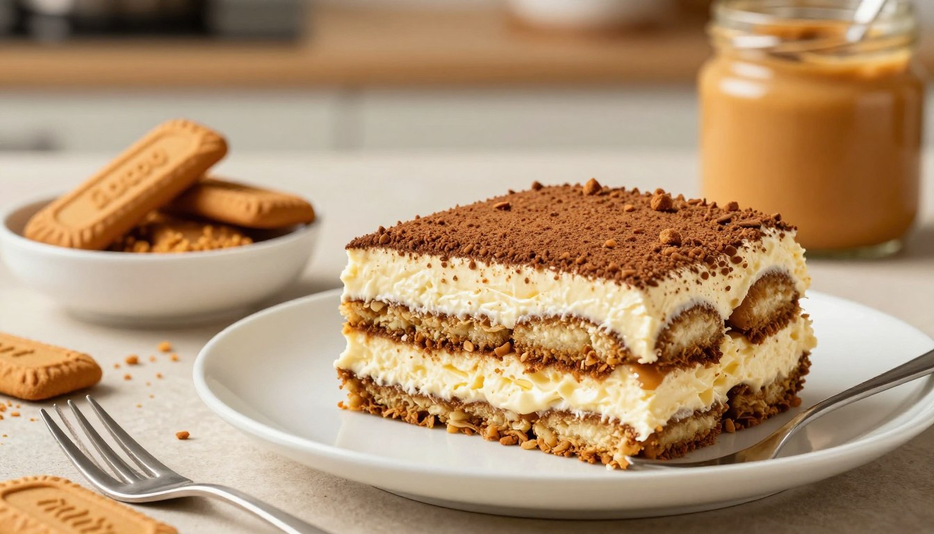 Tiramisu lotus biscoff
