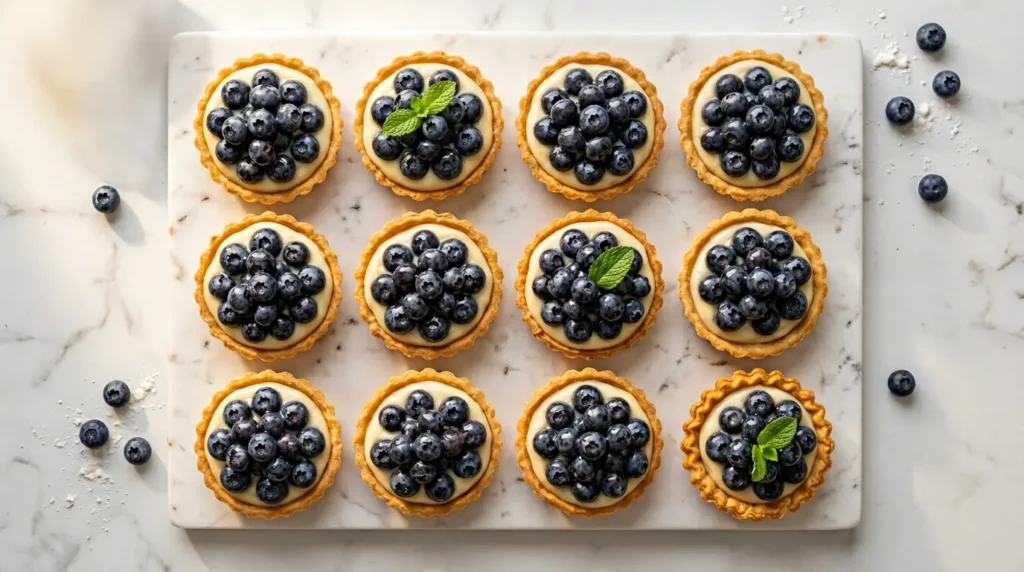 blueberry mini tart recipe 