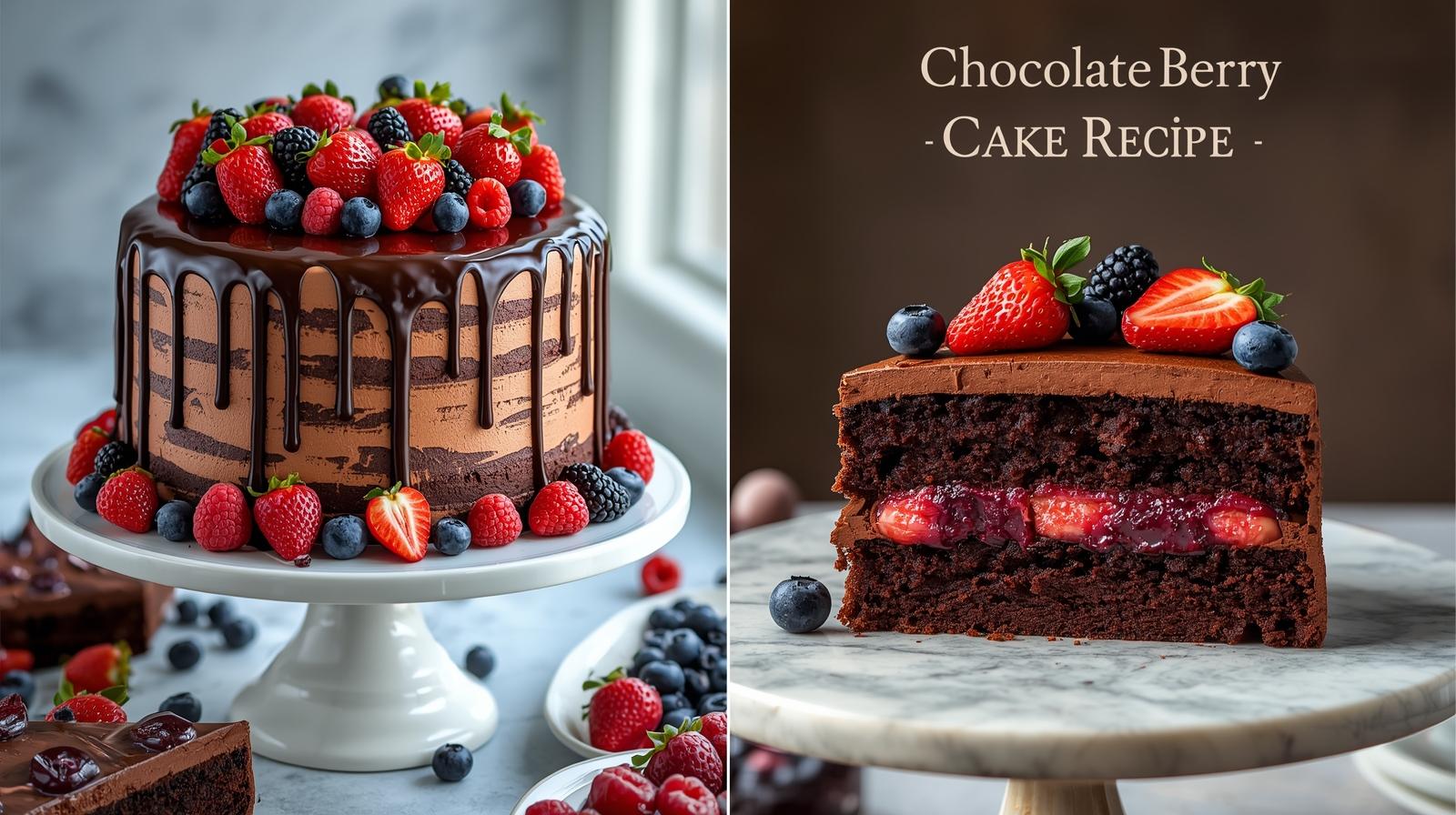 chocolate berry cake recipe