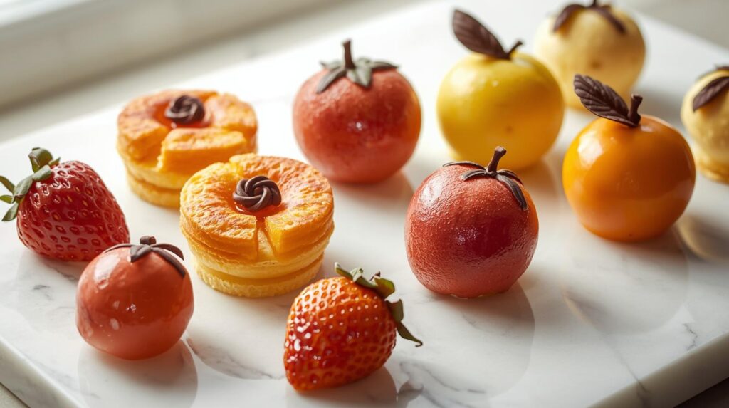 what are fruit shaped pastries