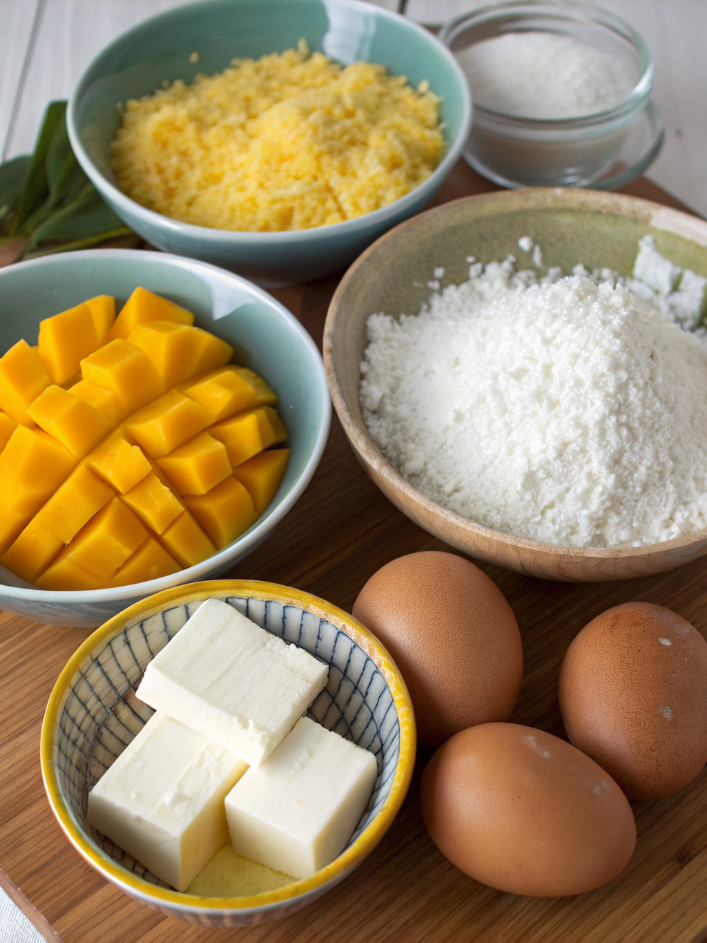 mango coconut cake ingredients