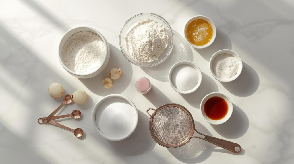 ingredient french macaron recipe A