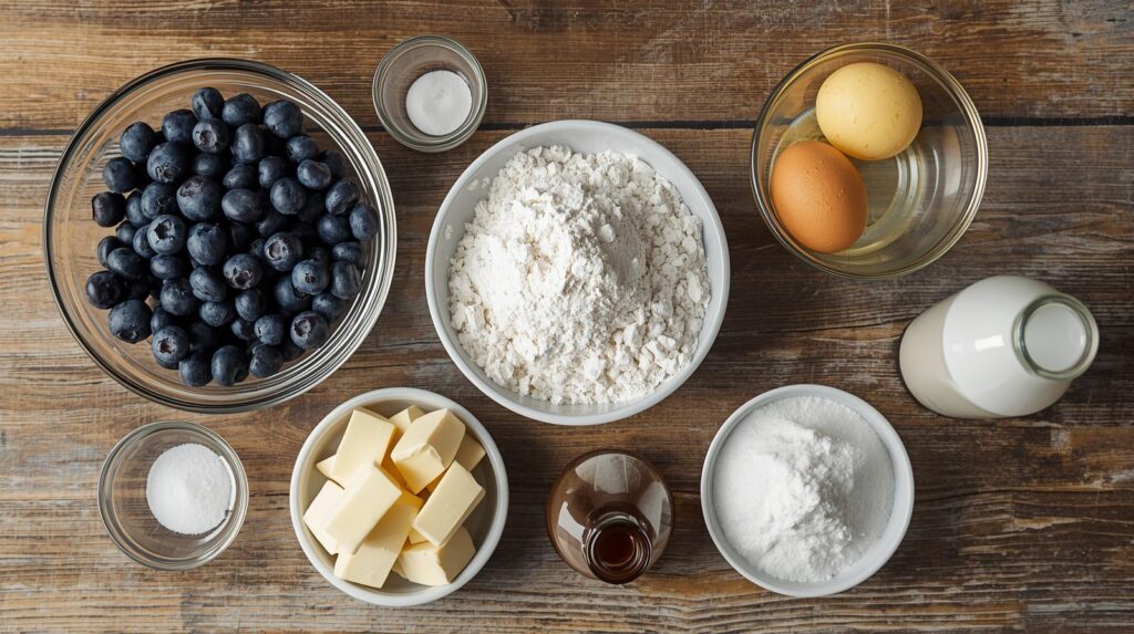 ingredient blueberry mini tarts recipe