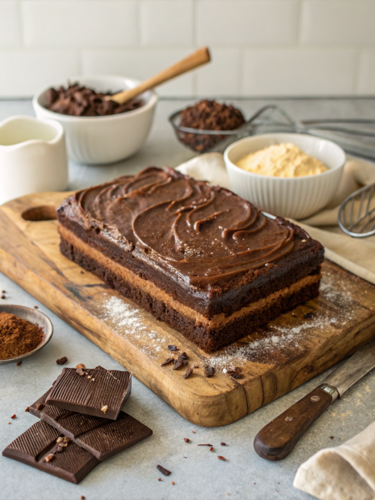 dubai chocolate cake recipe