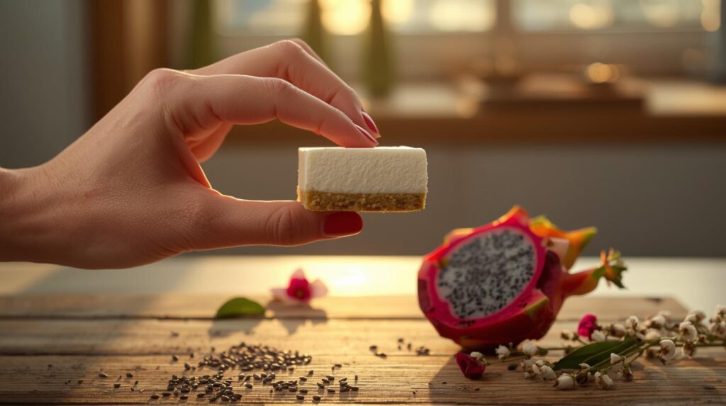  no bake dragon fruit mini cheesecake3