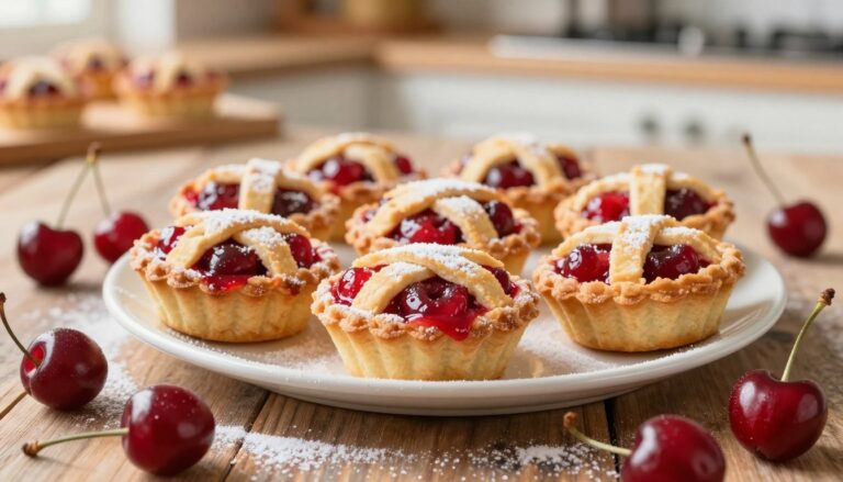 Cherry Pie Mini Tarts
