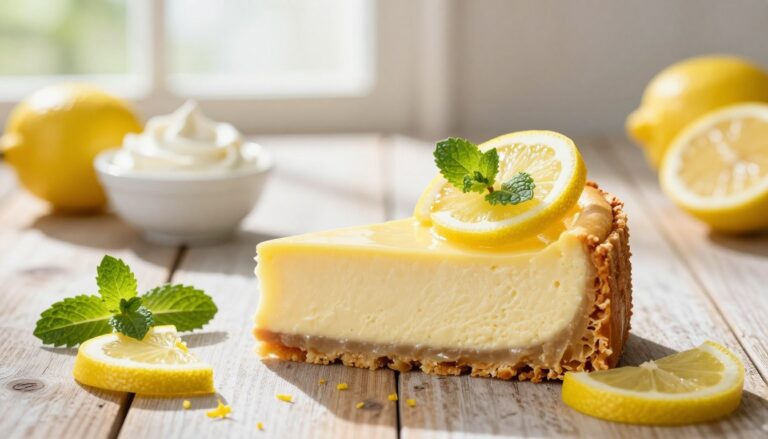 Lemon cheesecake recipe