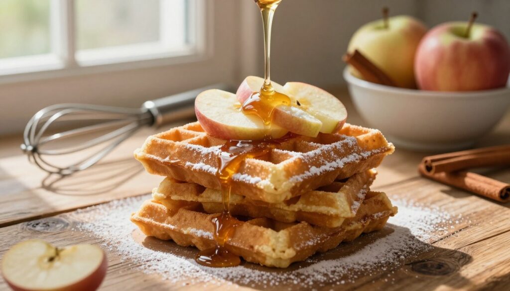 Delicious apple waffles recipe for a perfect breakfast