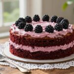 Blackberry velvet cake recipe perfect for any occasion