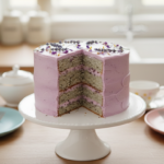 5 ingredient earl grey lavender cake: Incredibly moist & easy