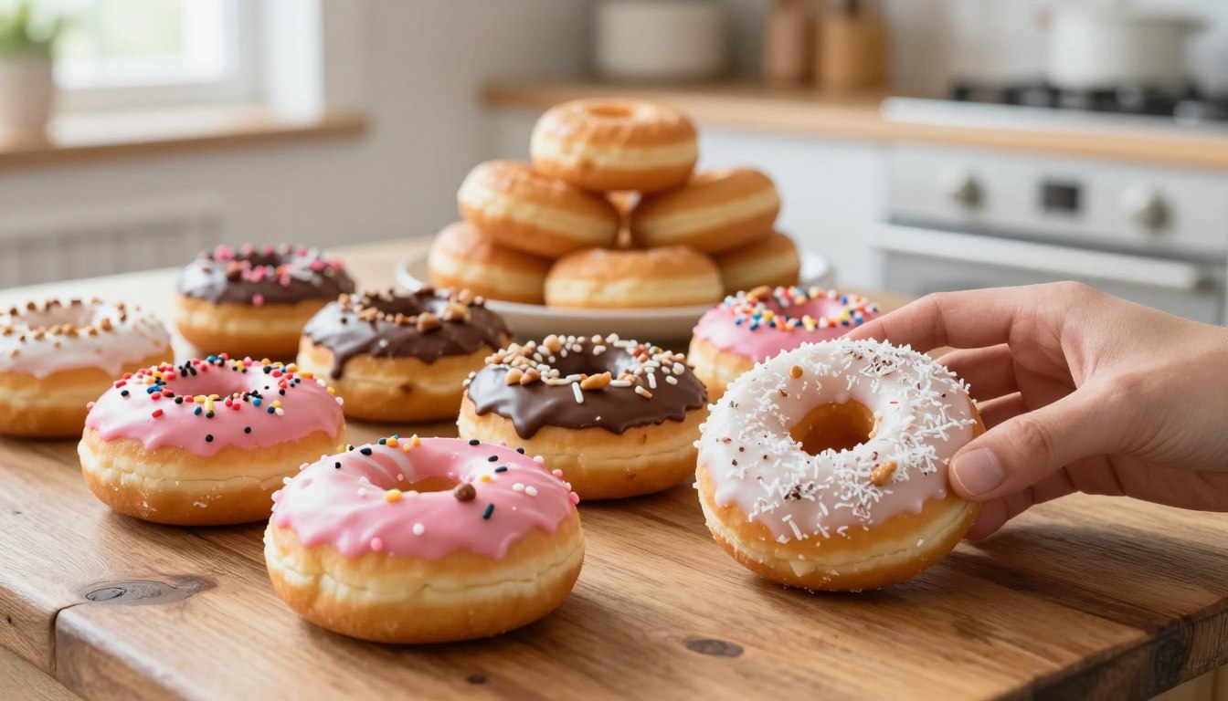 easy donut recipe without yeast