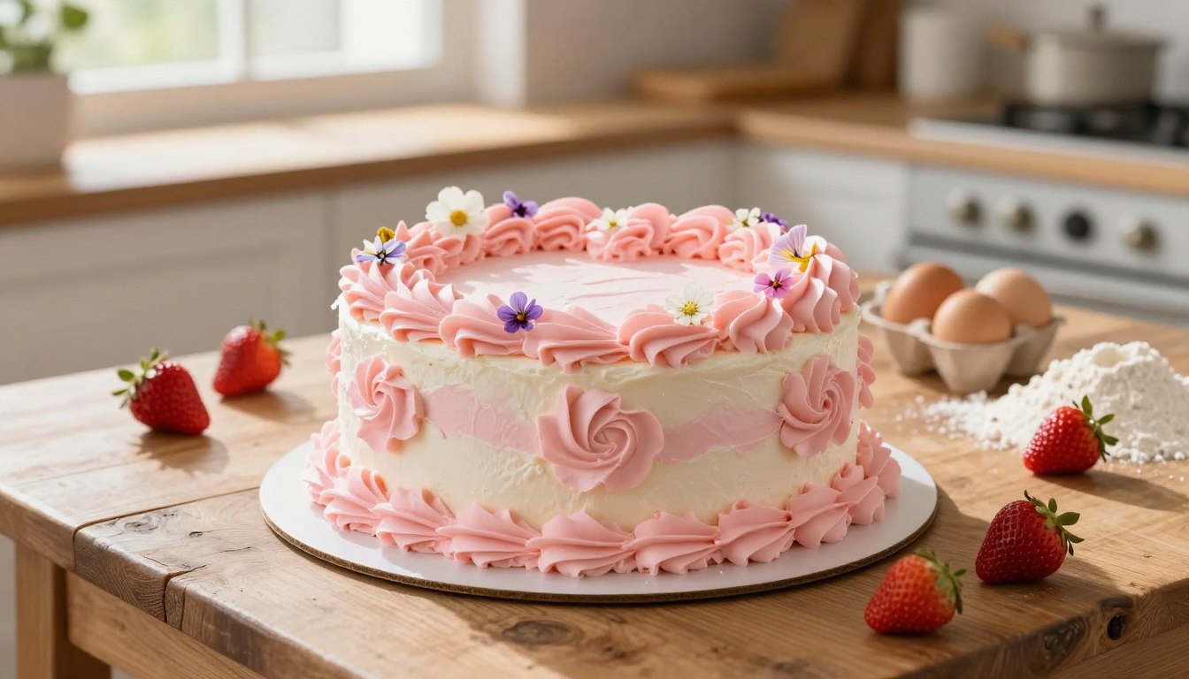 heart cake recipe easy