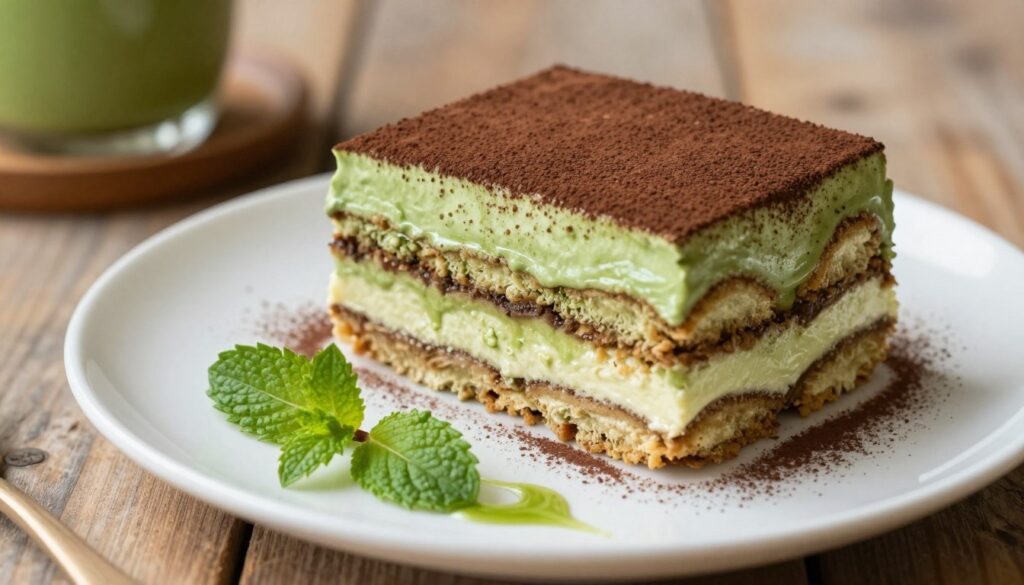 Easy matcha tiramisu recipe for a delicious dessert