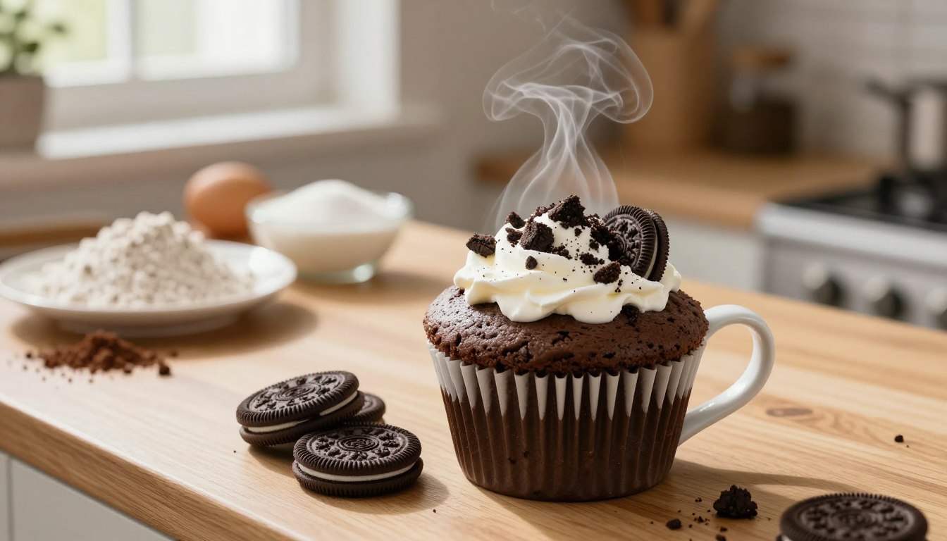 oreo mug cake recipe