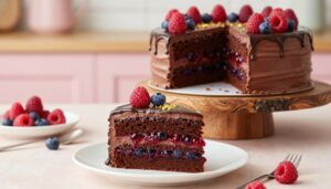 Easy chocolate dubai berry cake recipe to try today