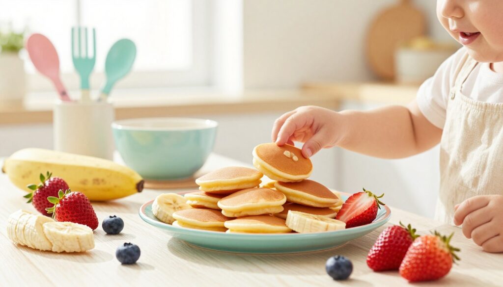 Baby pancake recipe: 5 easy & incredibly healthy steps