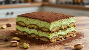 Pistachio tiramisu recipe: 6 incredibly creamy no bake steps