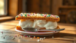 Easy pop tart ice cream sandwich in 10 minutes flat