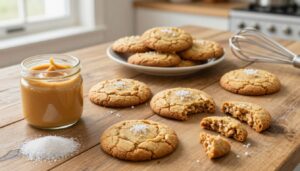 Quick and easy 4 ingredient peanut butter cookies recipe