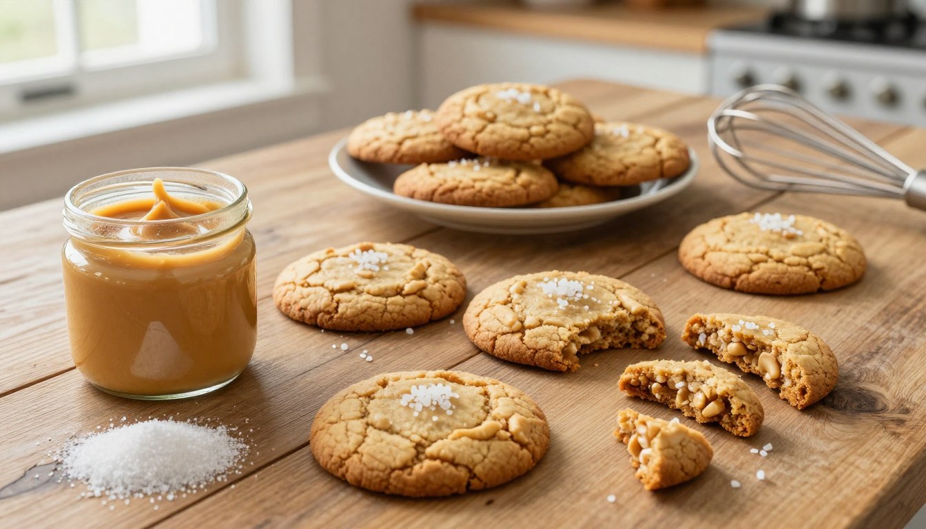 4 ingredient peanut butter cookies