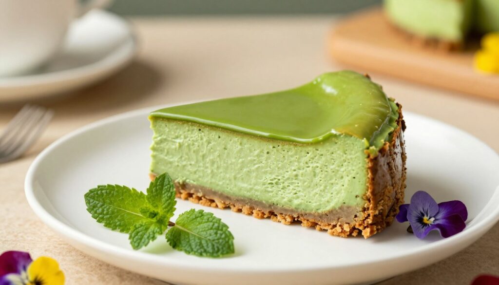 Easy green cheesecake recipe: 3 steps to creamy perfection