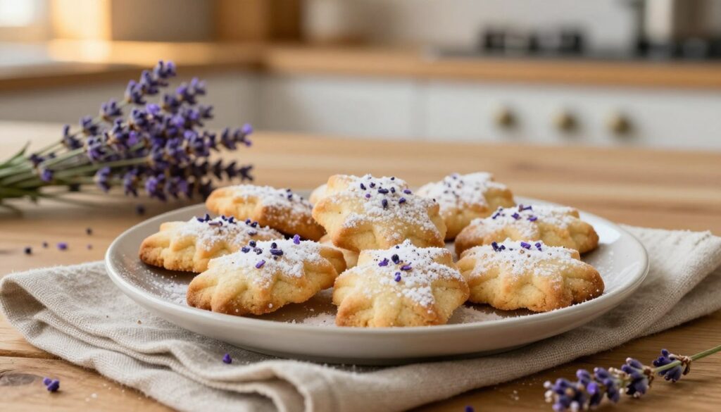 Delicious lavender shortbread cookies you can bake today