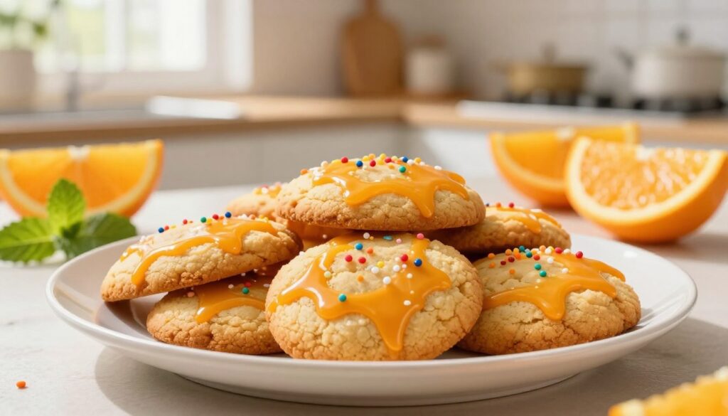 Easy orange creamsicle cookies to brighten your day