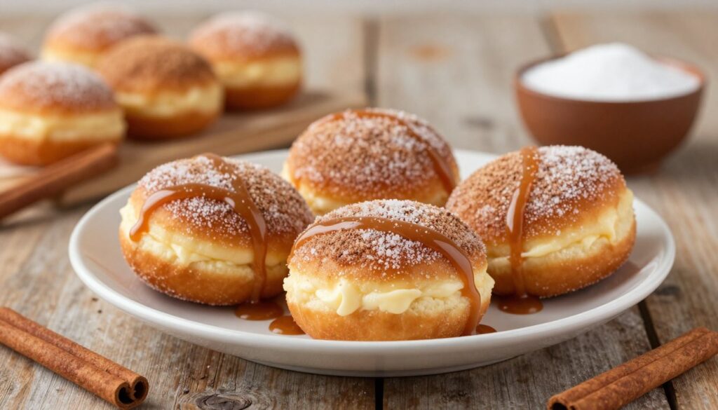Churro cheesecake donuts: 4 brilliant steps to pure bliss