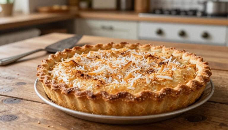 french coconut pie