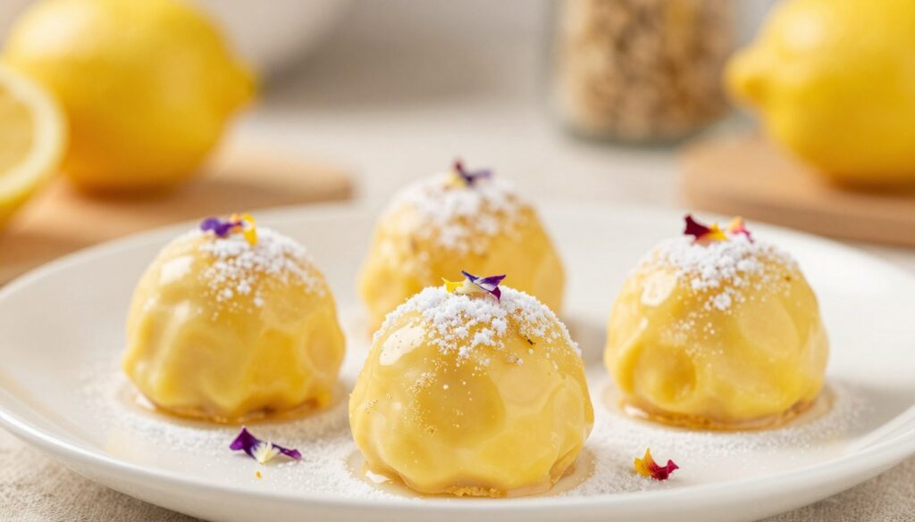 Lemon truffles: 6 easy perfect treats for every party night