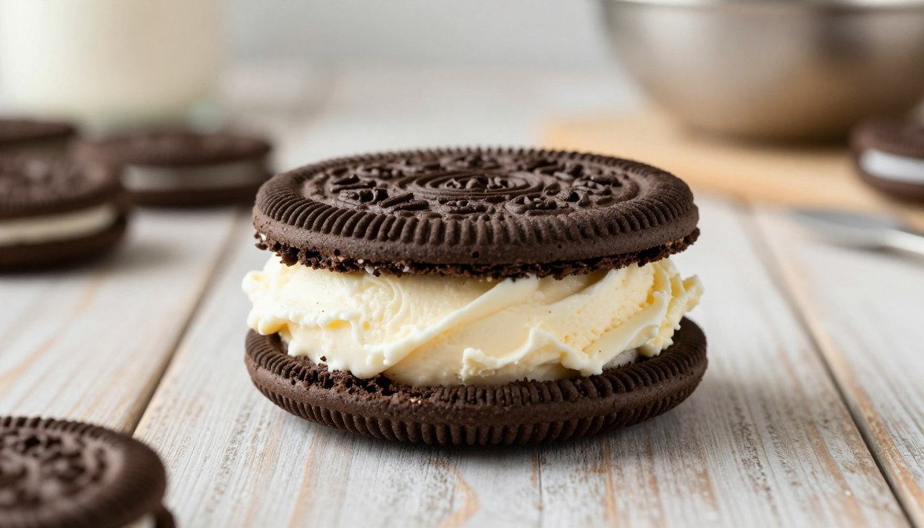 oreo ice cream sandwich