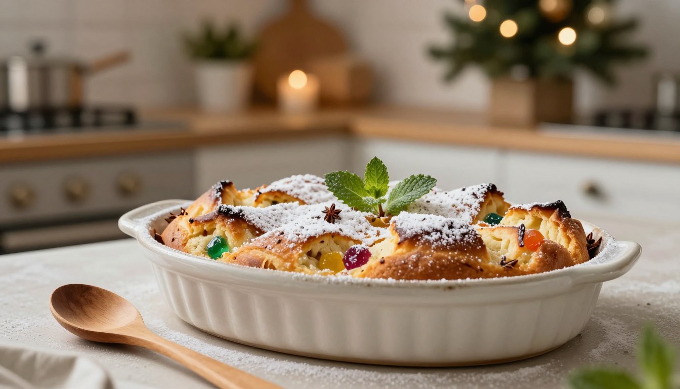 panettone bread pudding​