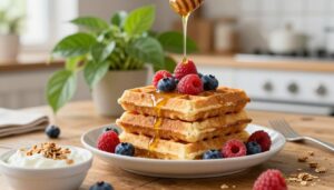 Protein waffles recipes for a healthy breakfast boost