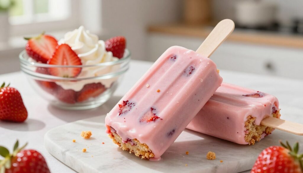 Strawberry shortcake ice cream bars: 5 clever steps to love